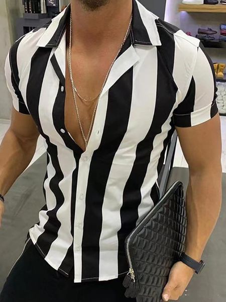 men's casual shirts men's shirts holiday hawaiian beach shirts striped print business casual cropped oversized t-shirts 5xl desig, White;black
men's casual shirts men's shirts holiday hawaiian beach shirts striped print business casual cropped oversized t-shirts 5xl desig, White;black