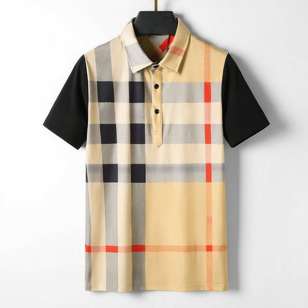 summer burleys mens brand designer mens polo shirt t shirt high street classic fashion summer polos neck short sleeve mixed color geometric, White;black
summer burleys mens brand designer mens polo shirt t shirt high street classic fashion summer polos neck short sleeve mixed color geometric, White;black