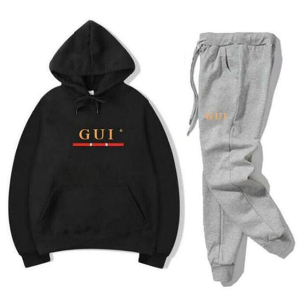 designer tracksuits women's clothes two piece set classic logo print hoodie sweatshirt long pants sets jogger sportswear female sweats, Gray
designer tracksuits women's clothes two piece set classic logo print hoodie sweatshirt long pants sets jogger sportswear female sweats, Gray