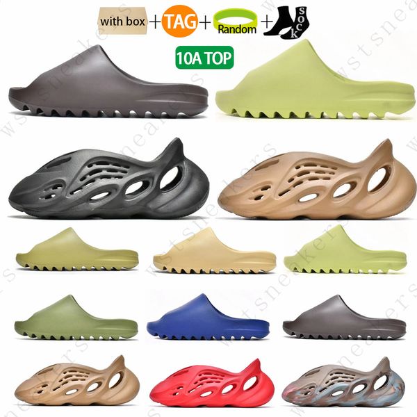designer foam runner slippers vermillion flax glow green soot onyx bone resin desert sandals with box sulfur runr slides shoes, Black
designer foam runner slippers vermillion flax glow green soot onyx bone resin desert sandals with box sulfur runr slides shoes, Black
