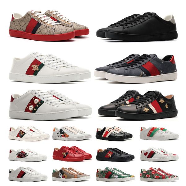 2023 mens womens casual shoes bee ace sneakers low shoe designer sports leather trainers tiger embroidered red green white stripes nice walk, Black
2023 mens womens casual shoes bee ace sneakers low shoe designer sports leather trainers tiger embroidered red green white stripes nice walk, Black