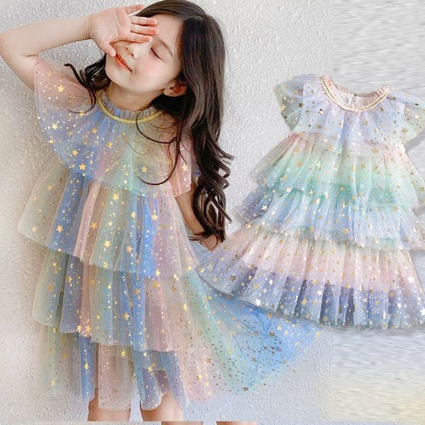 girl's dresses girls dress children's clothing fashion rainbow color cake dress tutu skirt sequined pentagram unicorn dress 230403, Red;yellow
girl's dresses girls dress children's clothing fashion rainbow color cake dress tutu skirt sequined pentagram unicorn dress 230403, Red;yellow