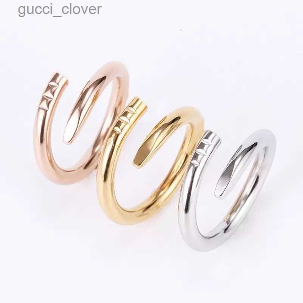 women designer nail ring titanium steel midi rings silver gold-plated set with cz diamonds luxury jewelry
women designer nail ring titanium steel midi rings silver gold-plated set with cz diamonds luxury jewelry