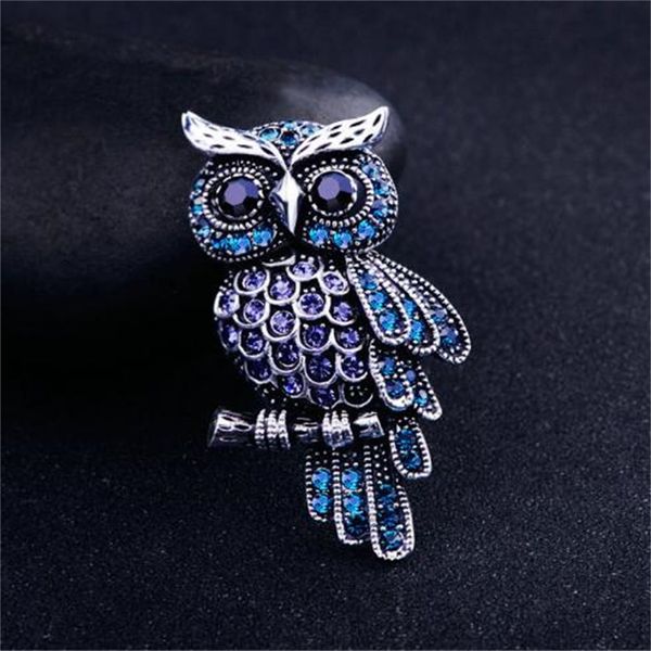 european and american fashion exquisite brooch owl full diamond brooch female ae634, Gray
european and american fashion exquisite brooch owl full diamond brooch female ae634, Gray