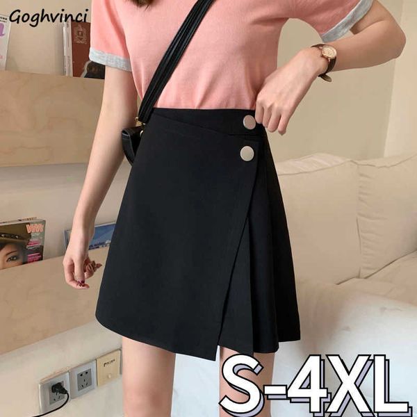 skirts skirts women side buttons pleated a-line vintage irregular casual all-match high waist ol mini skirt graceful s-4xl new arrival p2304, Black
skirts skirts women side buttons pleated a-line vintage irregular casual all-match high waist ol mini skirt graceful s-4xl new arrival p2304, Black