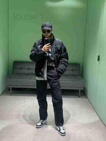 women's down & parkas designer 22 autumn and winter new triangle print diamond checker men's fully filled 90 white duck jacket f80, Black
women's down & parkas designer 22 autumn and winter new triangle print diamond checker men's fully filled 90 white duck jacket f80, Black