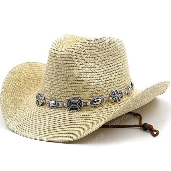 fashion hollowed handmade cowboy straw hat women's men's summer outdoor travel beach hats solid western sunshade jazz cap, Blue;gray
fashion hollowed handmade cowboy straw hat women's men's summer outdoor travel beach hats solid western sunshade jazz cap, Blue;gray