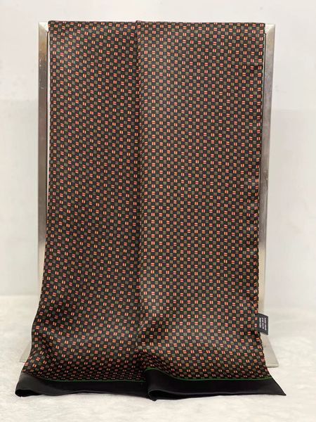 men 100 silk scarf neckerchief cravat double layer muffler wraps red black brown, Blue;gray
men 100 silk scarf neckerchief cravat double layer muffler wraps red black brown, Blue;gray