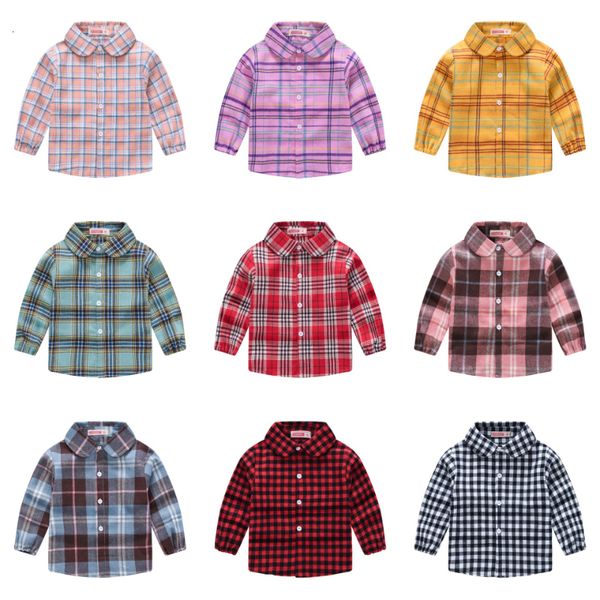kids shirts children shirt toddler plaid clothes autumn shirts for teenage girls fashion long sleeve blouse little boy's shirt girls cl, White;black
kids shirts children shirt toddler plaid clothes autumn shirts for teenage girls fashion long sleeve blouse little boy's shirt girls cl, White;black