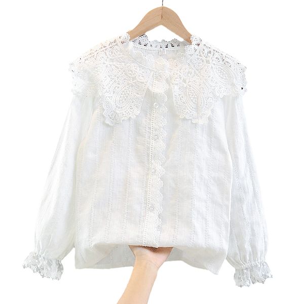 kids shirts girls white blouse lace floral girls shirt spring autumn blouse for girls casual school clothes girls 6 8 10 12 14 230403, White;black
kids shirts girls white blouse lace floral girls shirt spring autumn blouse for girls casual school clothes girls 6 8 10 12 14 230403, White;black