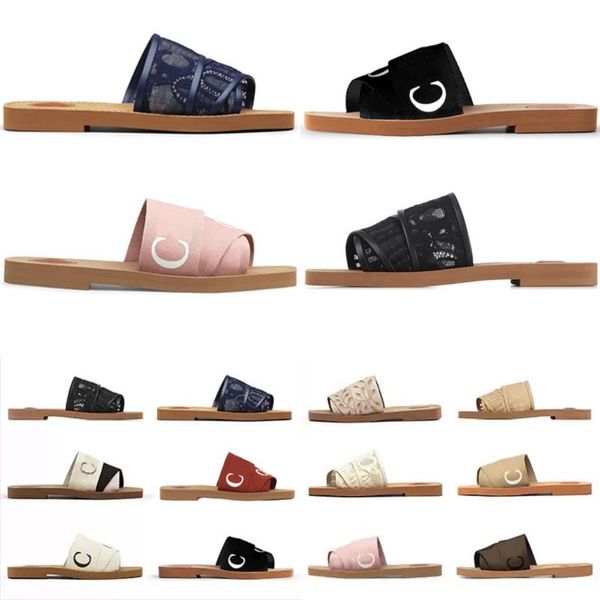 designer luxury woody slipper women sandals lettering slides summer canvas rubber black white pink soft sail womens mules flat fashion slide
designer luxury woody slipper women sandals lettering slides summer canvas rubber black white pink soft sail womens mules flat fashion slide