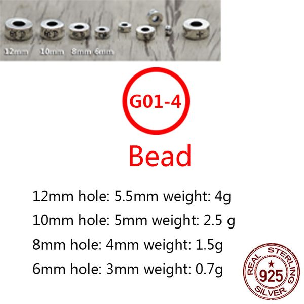g01-4 s925 sterling silver beads diy accessories spacer pads personalized fashion punk hip hop style jewelry beads cross flower letter shape, Black
g01-4 s925 sterling silver beads diy accessories spacer pads personalized fashion punk hip hop style jewelry beads cross flower letter shape, Black