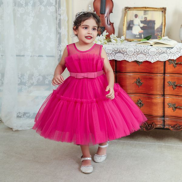 new flower girl princess dress in europe and the united states mesh poached skirt piano performance dress little girl children' dress, White;blue
new flower girl princess dress in europe and the united states mesh poached skirt piano performance dress little girl children' dress, White;blue