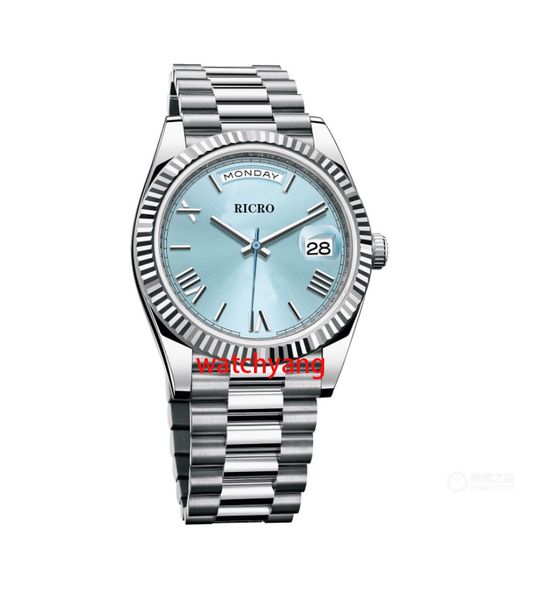 daydate yellow rose gold watch mens women luxury watch day-date president automatic designer watches mechanical roma dial wristwatch, Slivery;brown
daydate yellow rose gold watch mens women luxury watch day-date president automatic designer watches mechanical roma dial wristwatch, Slivery;brown