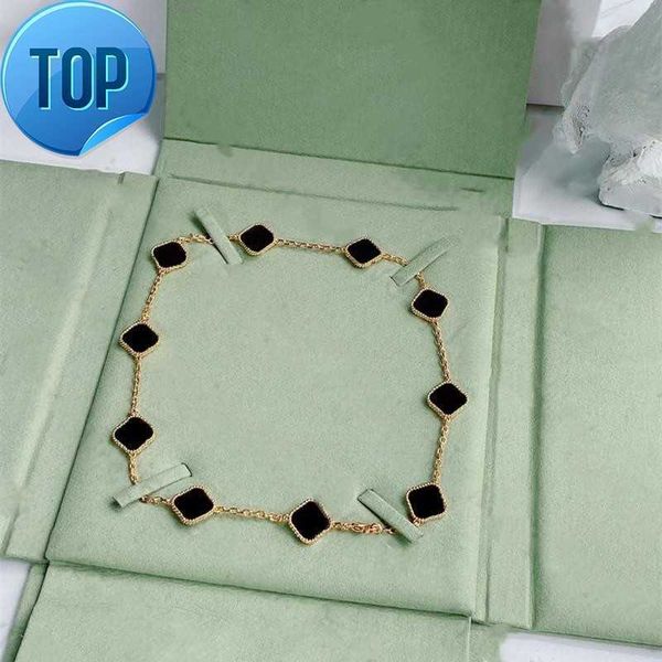 fashion necklace elegant ten clover classic bracelet necklace women's jewelry pendant 7 colors, Silver
fashion necklace elegant ten clover classic bracelet necklace women's jewelry pendant 7 colors, Silver