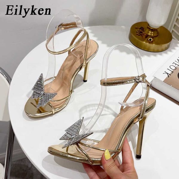size 35-41 rhinestone bowtie spike heel women's sandals high heels buckle strap sandals summer women shoes 230306, Black
size 35-41 rhinestone bowtie spike heel women's sandals high heels buckle strap sandals summer women shoes 230306, Black