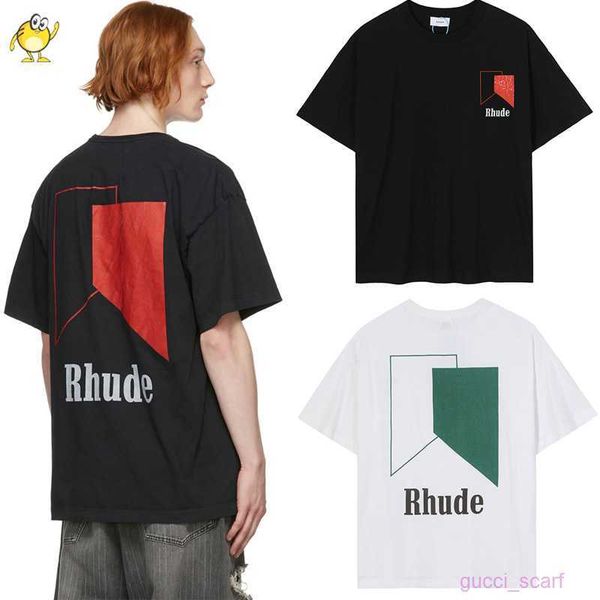 men's t-shirts spring black white men woman t-shirts rhude tee geometry printing 1 1 fashion vintage cotton streetwear, White;black
men's t-shirts spring black white men woman t-shirts rhude tee geometry printing 1 1 fashion vintage cotton streetwear, White;black