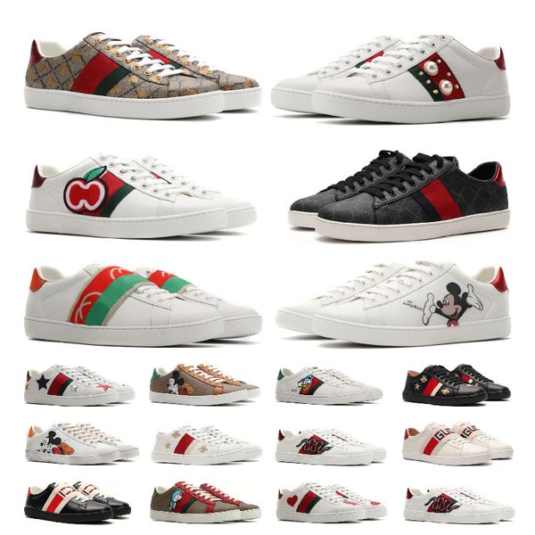 with box mens womens casual shoes bee ace sneakers low shoe designer sports leather trainers tiger embroidered red green white black stripes
with box mens womens casual shoes bee ace sneakers low shoe designer sports leather trainers tiger embroidered red green white black stripes