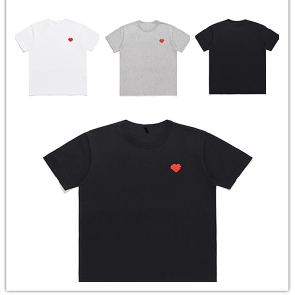 play mens t shirt cdg embroidery mosaic red heart commes des shirt cotton breathable tshirts short sleeve t shirts for women pullover loose, White;black
play mens t shirt cdg embroidery mosaic red heart commes des shirt cotton breathable tshirts short sleeve t shirts for women pullover loose, White;black