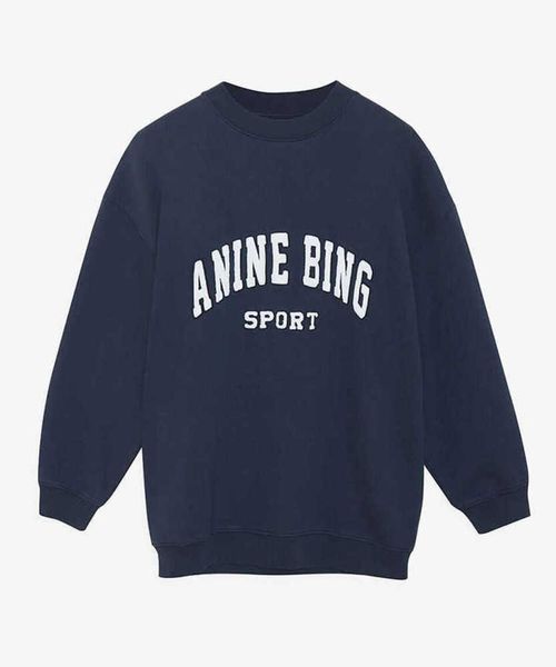 anine bing women designer sweatshirt classic pullover letter embroidery fleece loose crew neck sweater3366, Black
anine bing women designer sweatshirt classic pullover letter embroidery fleece loose crew neck sweater3366, Black