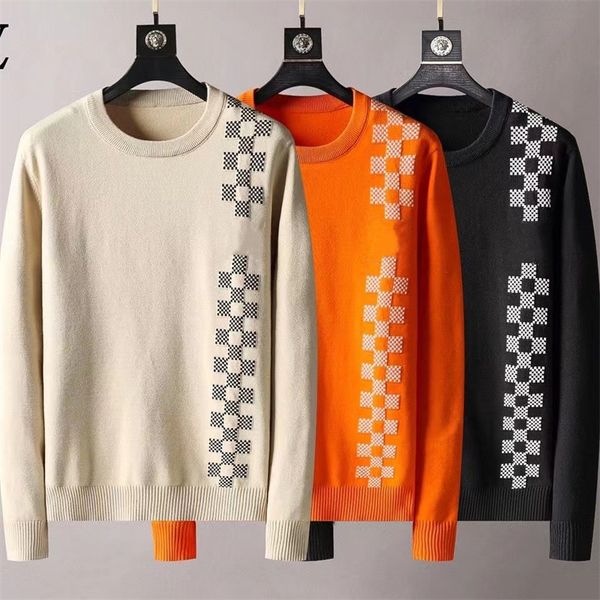 men's sweater, designer men's clothing, high-quality sweaters, all cotton thermal insulation, men's and women's pullover, White;black
men's sweater, designer men's clothing, high-quality sweaters, all cotton thermal insulation, men's and women's pullover, White;black