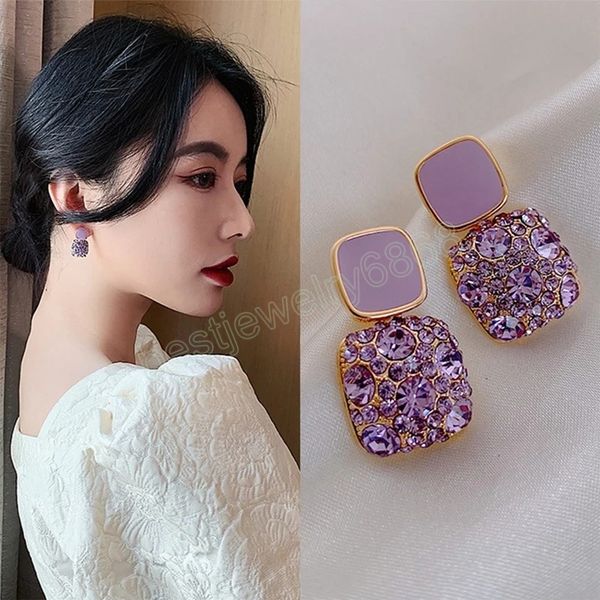 full rhinestone square stud earring female exquisite fashion sweet temperament europe and america jewelry, Golden;silver
full rhinestone square stud earring female exquisite fashion sweet temperament europe and america jewelry, Golden;silver