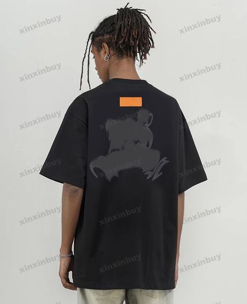xinxinbuy men designer tee t shirt 23ss paris back letter printing milan short sleeve cotton women black white blue gray xs-l, Black;brown
xinxinbuy men designer tee t shirt 23ss paris back letter printing milan short sleeve cotton women black white blue gray xs-l, Black;brown