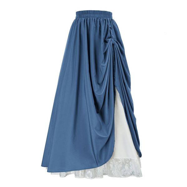 skirts women's vintage medieval elastic lace high waist bohemian long dress casual brushed long sleeve 230403, Black
skirts women's vintage medieval elastic lace high waist bohemian long dress casual brushed long sleeve 230403, Black