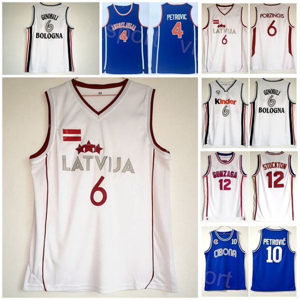 basketball college gonzaga 12 john stockton jersey cibona 10 jugoslavija 4 drazen petrovic latvija 6 kristaps porzingis kinder bologna 6 man, Black
basketball college gonzaga 12 john stockton jersey cibona 10 jugoslavija 4 drazen petrovic latvija 6 kristaps porzingis kinder bologna 6 man, Black