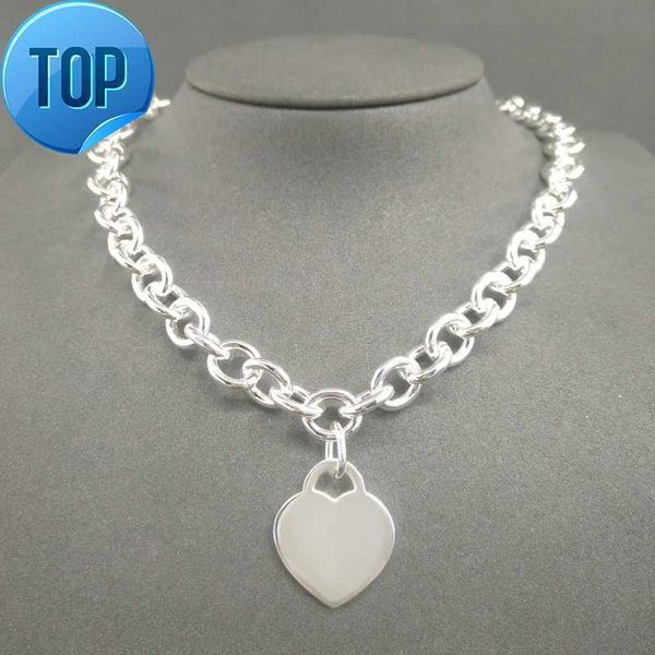 s925 sterling silver necklace for women classic heart-shaped pendant charm chain necklaces luxury brand jewelry necklace q0603
s925 sterling silver necklace for women classic heart-shaped pendant charm chain necklaces luxury brand jewelry necklace q0603