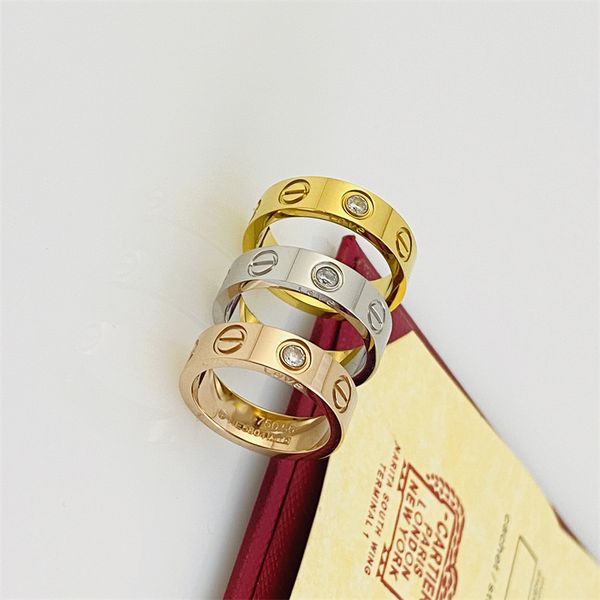 designer rings 3color love 5mm luxury midi for women titanium gold-plated process fashion never fade not store, Silver
designer rings 3color love 5mm luxury midi for women titanium gold-plated process fashion never fade not store, Silver