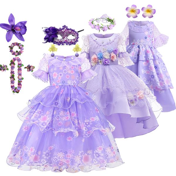 cosplay summer isabela dress mirabel mesh floral cosplay princess costume baby girl charm clothes dolores carnival party kid vestido 230403, Blue
cosplay summer isabela dress mirabel mesh floral cosplay princess costume baby girl charm clothes dolores carnival party kid vestido 230403, Blue