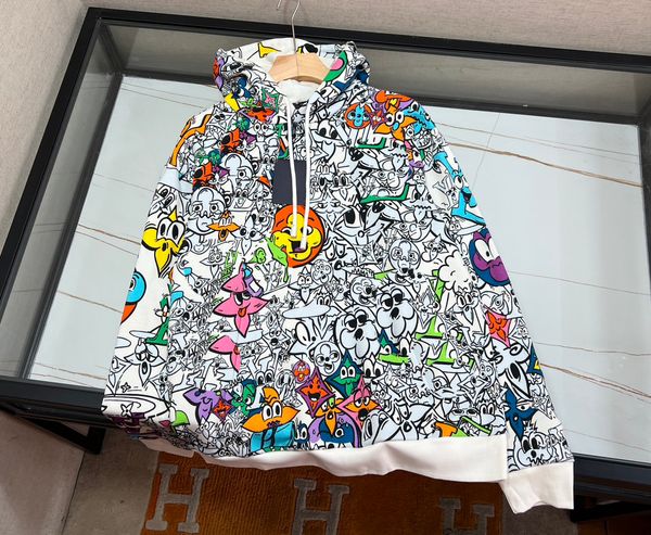2023ss spring men's graffiti hip hop hoodie women's fashion street pullover sweatshirt loose hoodie couple top, Black
2023ss spring men's graffiti hip hop hoodie women's fashion street pullover sweatshirt loose hoodie couple top, Black