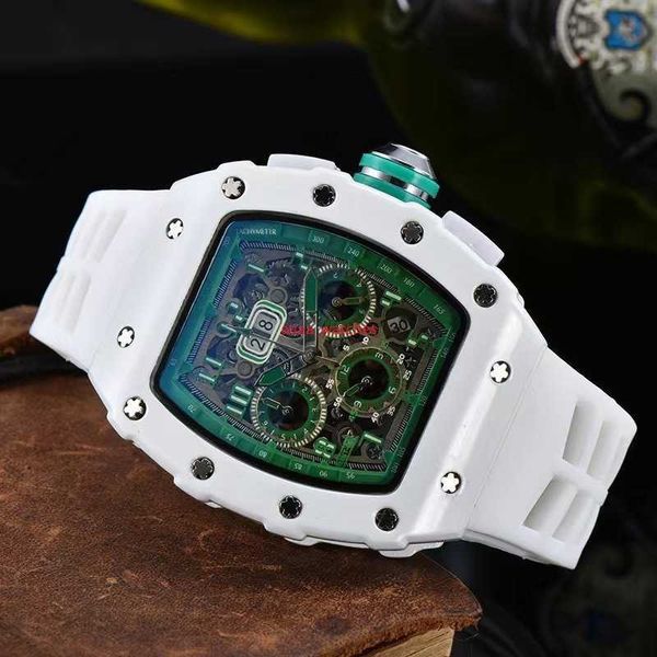 designer watch richar 2023 6-pins automatic date limited edition men's watches brand luxury full-featured quartz silicone strap kis zj, Slivery;black
designer watch richar 2023 6-pins automatic date limited edition men's watches brand luxury full-featured quartz silicone strap kis zj, Slivery;black