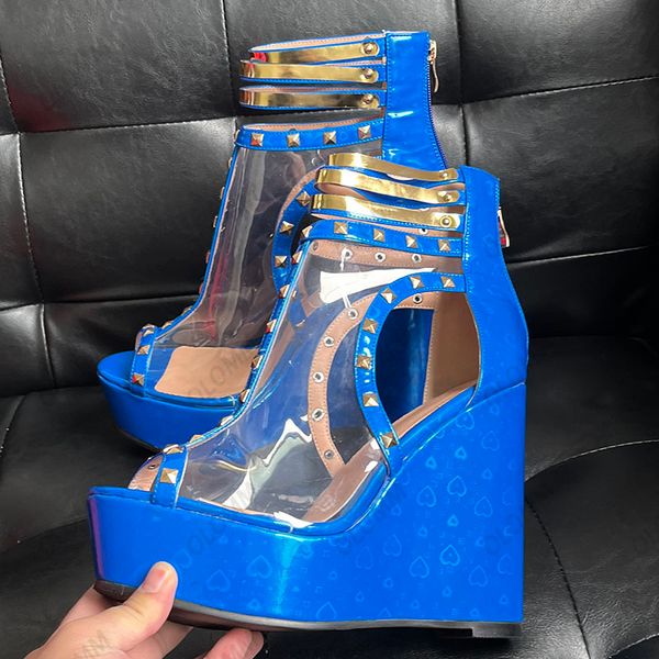 olomm handmade women platform sandals studded wedges heels peep toe beautiful blue heart night club shoes us plus size 5-20, Black
olomm handmade women platform sandals studded wedges heels peep toe beautiful blue heart night club shoes us plus size 5-20, Black