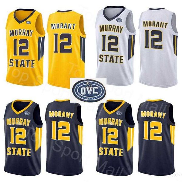 ncaa murray state racers 12 temetrius jamel ja morant jerseys college basketball uniform university yellow blue white ovc ohio valley, Black
ncaa murray state racers 12 temetrius jamel ja morant jerseys college basketball uniform university yellow blue white ovc ohio valley, Black