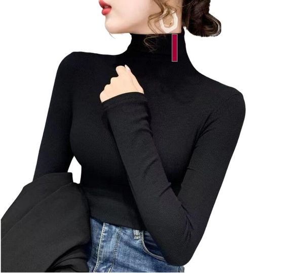 womens knits tees high neck turtleneck designer woman sweater blouse shirts womens lady slim jumpers s-3xl, White
womens knits tees high neck turtleneck designer woman sweater blouse shirts womens lady slim jumpers s-3xl, White