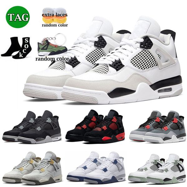 4s basketball shoes for men women black cat sail red thunder military black university blue infrared cool grey mens sports sneakers
4s basketball shoes for men women black cat sail red thunder military black university blue infrared cool grey mens sports sneakers