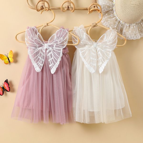 girl's dresses focusnorm 4 colors 0-4y summer kids girls princess dress sleeveless solid mesh lace tulle tutu sundress with butterfly 2, Red;yellow
girl's dresses focusnorm 4 colors 0-4y summer kids girls princess dress sleeveless solid mesh lace tulle tutu sundress with butterfly 2, Red;yellow