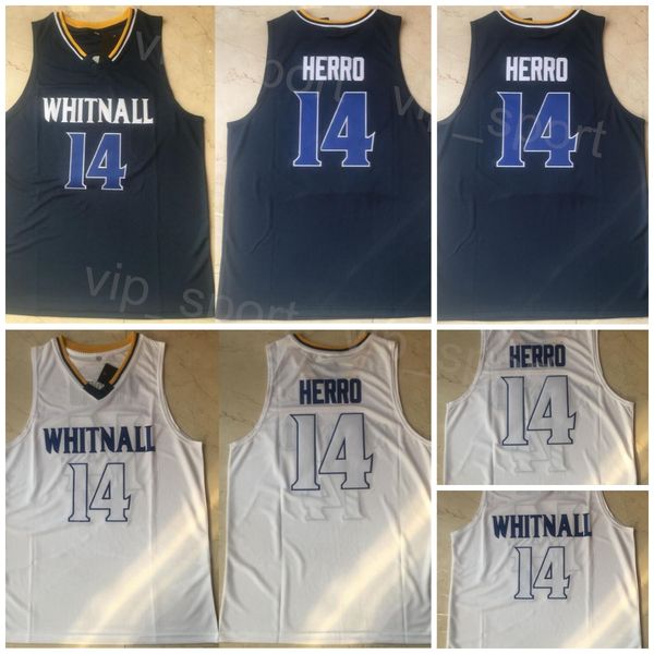 high school basketball 14 tyler herro whitnall jersey university embroidery and sewing navy blue white team color breathable for sport fans, Black
high school basketball 14 tyler herro whitnall jersey university embroidery and sewing navy blue white team color breathable for sport fans, Black