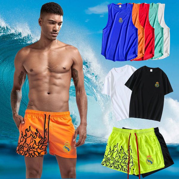 mens shorts summer outdoor sports football print beach comfortable cotton short sleeve breathable tank brand clothing 230403, White;black
mens shorts summer outdoor sports football print beach comfortable cotton short sleeve breathable tank brand clothing 230403, White;black