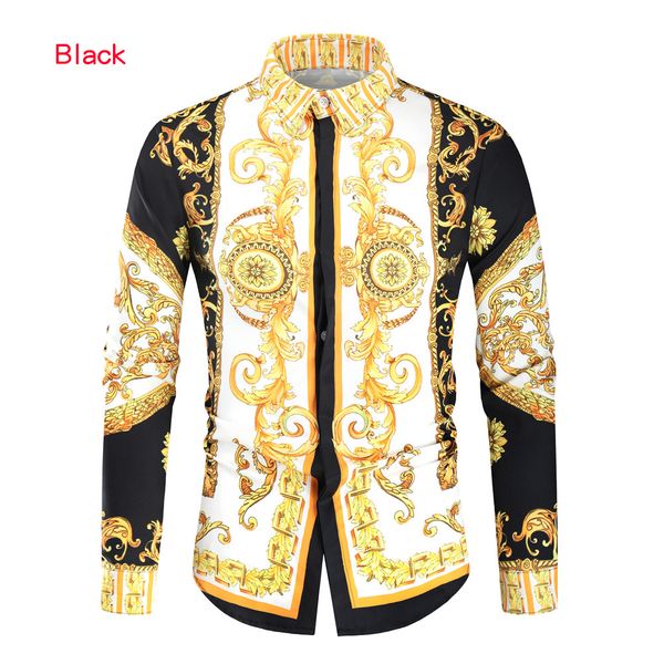 casual blouse homme baroque banquet shirt paisley men shirt luxury korean mens long sleeve print shirts men slim fit, White;black
casual blouse homme baroque banquet shirt paisley men shirt luxury korean mens long sleeve print shirts men slim fit, White;black