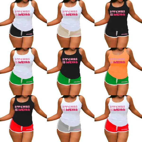 womens tracksuits designer 2023 summer two piece yoga set outfits letter printed tank and shorts 2 piece set sports, Gray
womens tracksuits designer 2023 summer two piece yoga set outfits letter printed tank and shorts 2 piece set sports, Gray