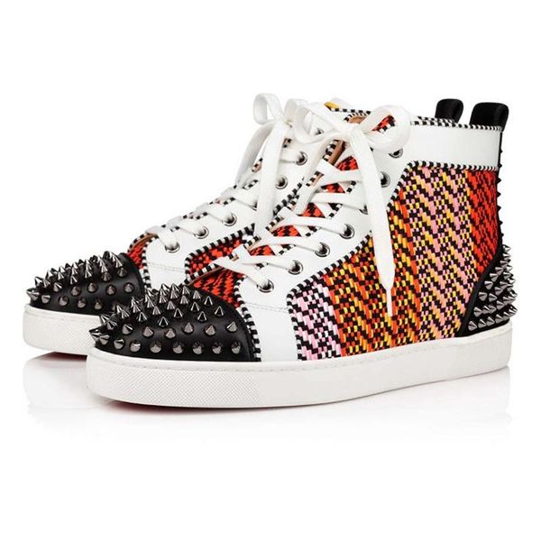 designer men rivets low studed casual shoes luxury abrasion resistant flat bottom multi-pattern crystal party wedding leather dress comforta, Black
designer men rivets low studed casual shoes luxury abrasion resistant flat bottom multi-pattern crystal party wedding leather dress comforta, Black