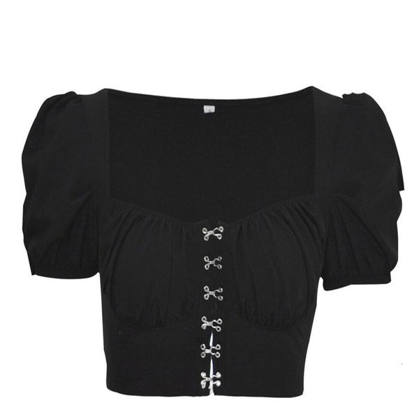 women s t shirt trendy women clothes ladies button square neck short sleeve square collar pullover t shirts s 230403, White
women s t shirt trendy women clothes ladies button square neck short sleeve square collar pullover t shirts s 230403, White