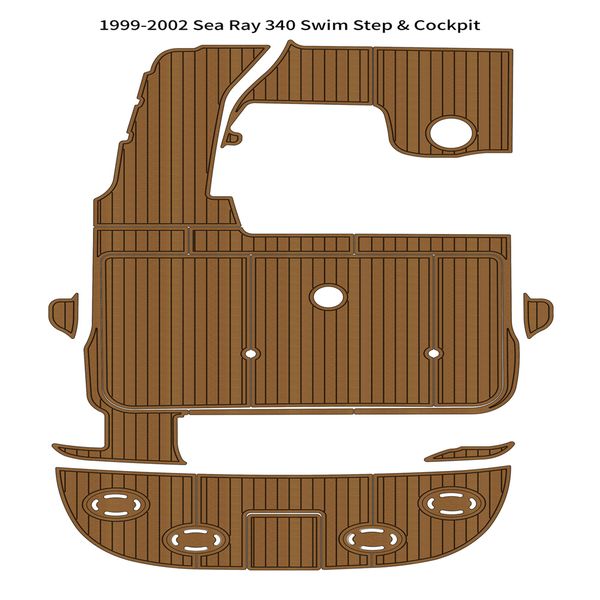 1999-2002 sea ray 340 swim platform cockpit pad boat eva foam teak floor mat self backing ahesive seadek gatorstep style floor
1999-2002 sea ray 340 swim platform cockpit pad boat eva foam teak floor mat self backing ahesive seadek gatorstep style floor
