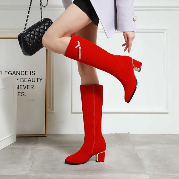 female knee high boots women round toe knee winter boots shoes comfortable women tassel long bottes mujer botas 230403, Black
female knee high boots women round toe knee winter boots shoes comfortable women tassel long bottes mujer botas 230403, Black
