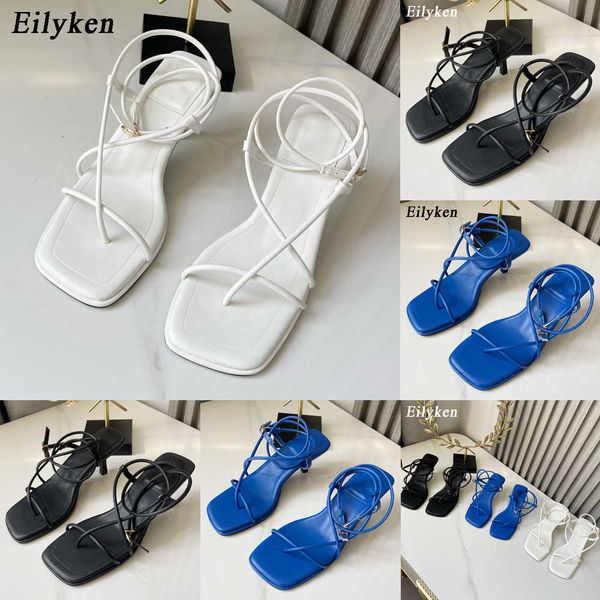 summer new fashion blue women sandal thin high heel narrow band gladiator pumps square toe dress shoes 230306, Black
summer new fashion blue women sandal thin high heel narrow band gladiator pumps square toe dress shoes 230306, Black