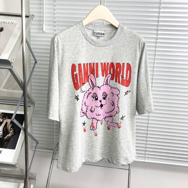 womens tshirt ganni naughty pink rabbit print tshirt polo shirt ladies home outdoor comfortable allmatch short sleeve 230403, White
womens tshirt ganni naughty pink rabbit print tshirt polo shirt ladies home outdoor comfortable allmatch short sleeve 230403, White