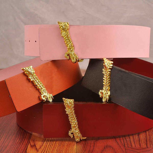 classic smooth buckle leather belt fashion designer women dress coat decoration 7cm wide girdle men belts a variety of options, Black;brown
classic smooth buckle leather belt fashion designer women dress coat decoration 7cm wide girdle men belts a variety of options, Black;brown